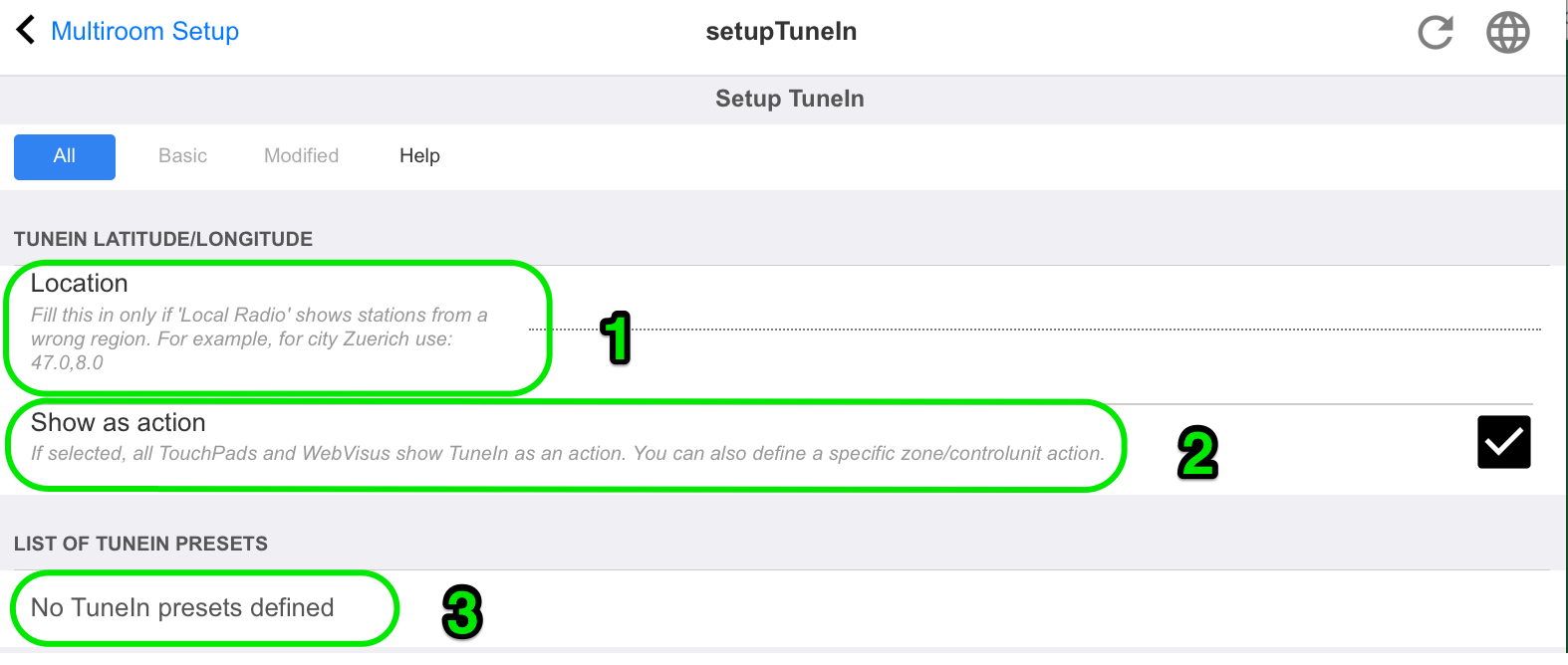 setupTuneIn