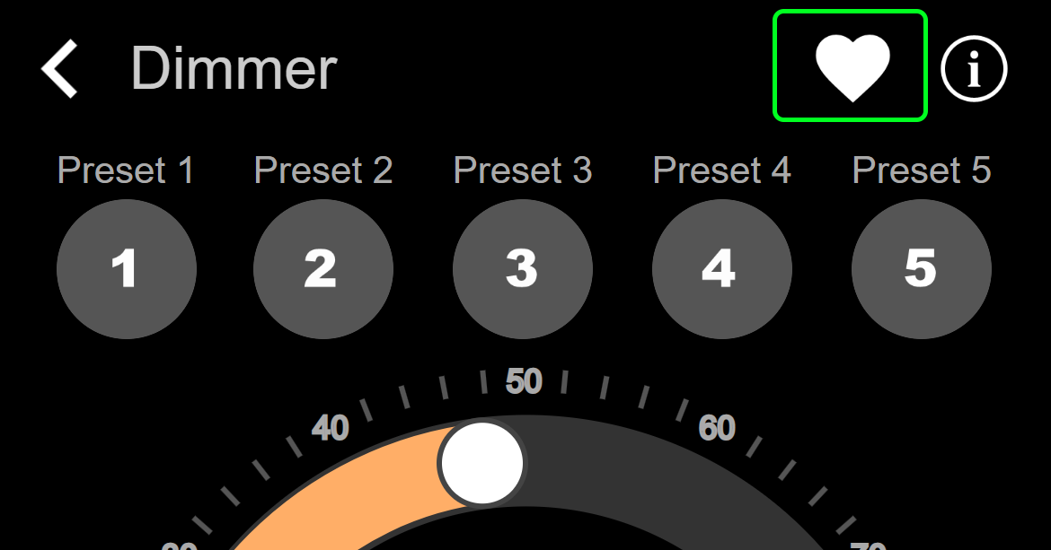 dimmerFavorite